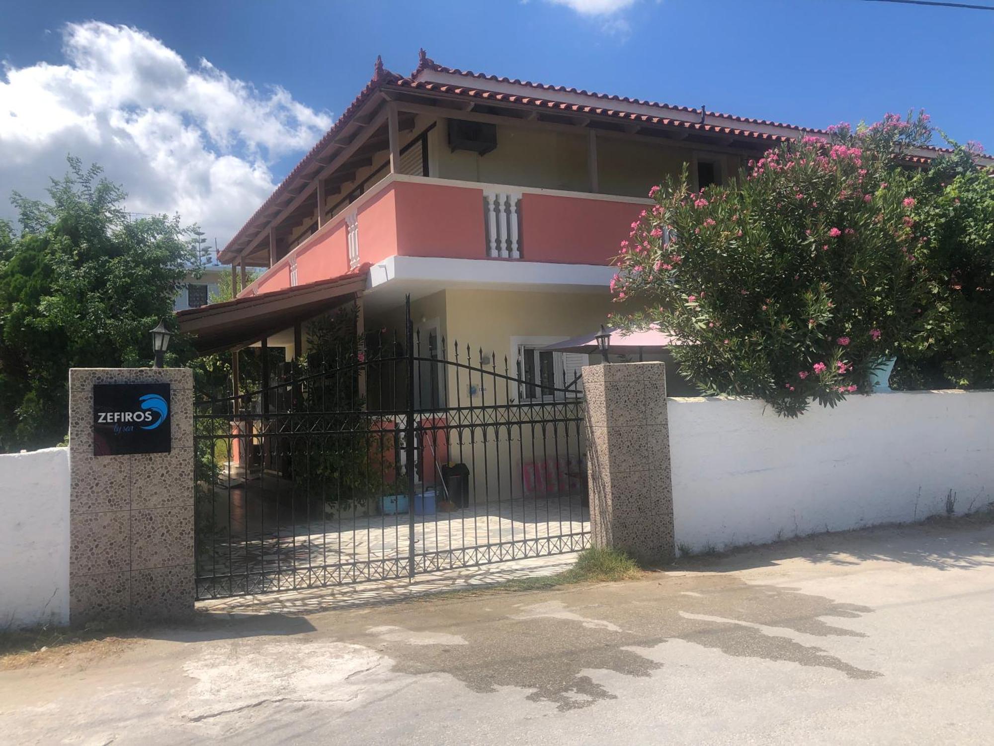 Apartament Zefiros By Sea Laganas Zewnętrze zdjęcie